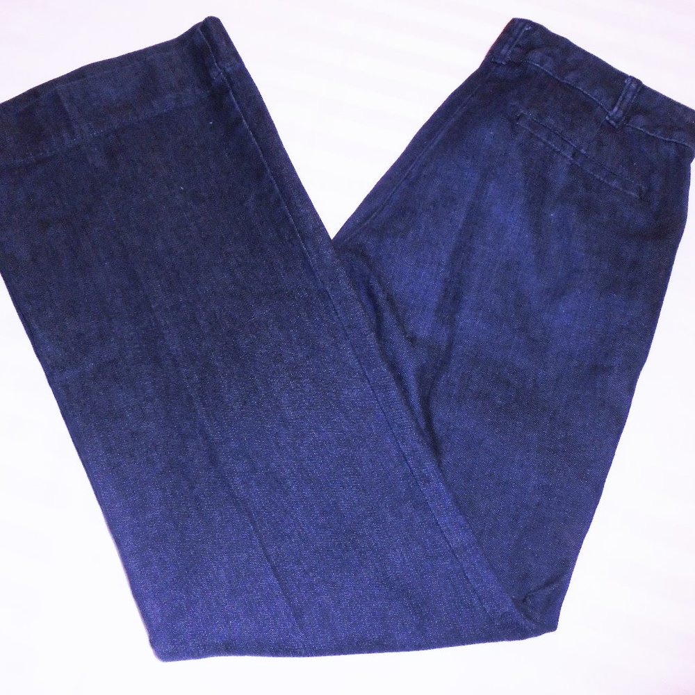 Blue Jeans Signature Wide 6/38 Denim Trousers Women's Pants
